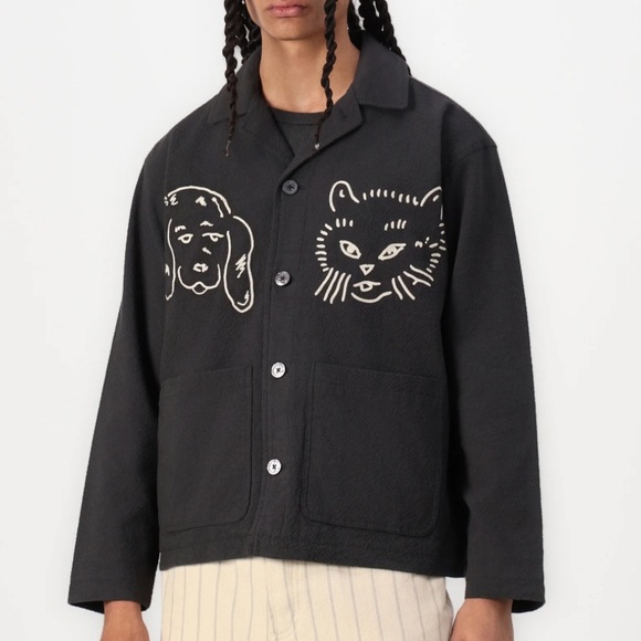 Obey Other - Obey unisex vesta jacket with animal accents